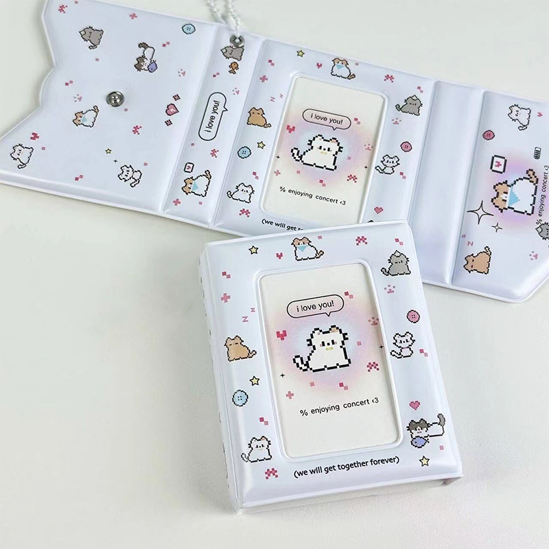 Kpop Photo Card Binder 3 Inch - 3 İnç 40 Yuvalı Fotoğraf Kartı