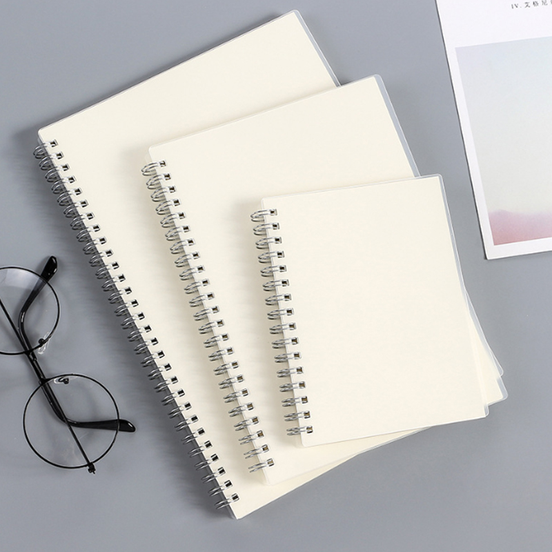 A5 Spiral Dotted Grid Notebook - A5 A6 B5 Spiral kitap bobin