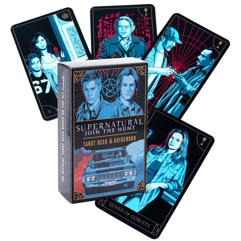 Tarot Deck With Guidebook - Supernatural Tarot Destesi ve Rehber Kitapçıklı