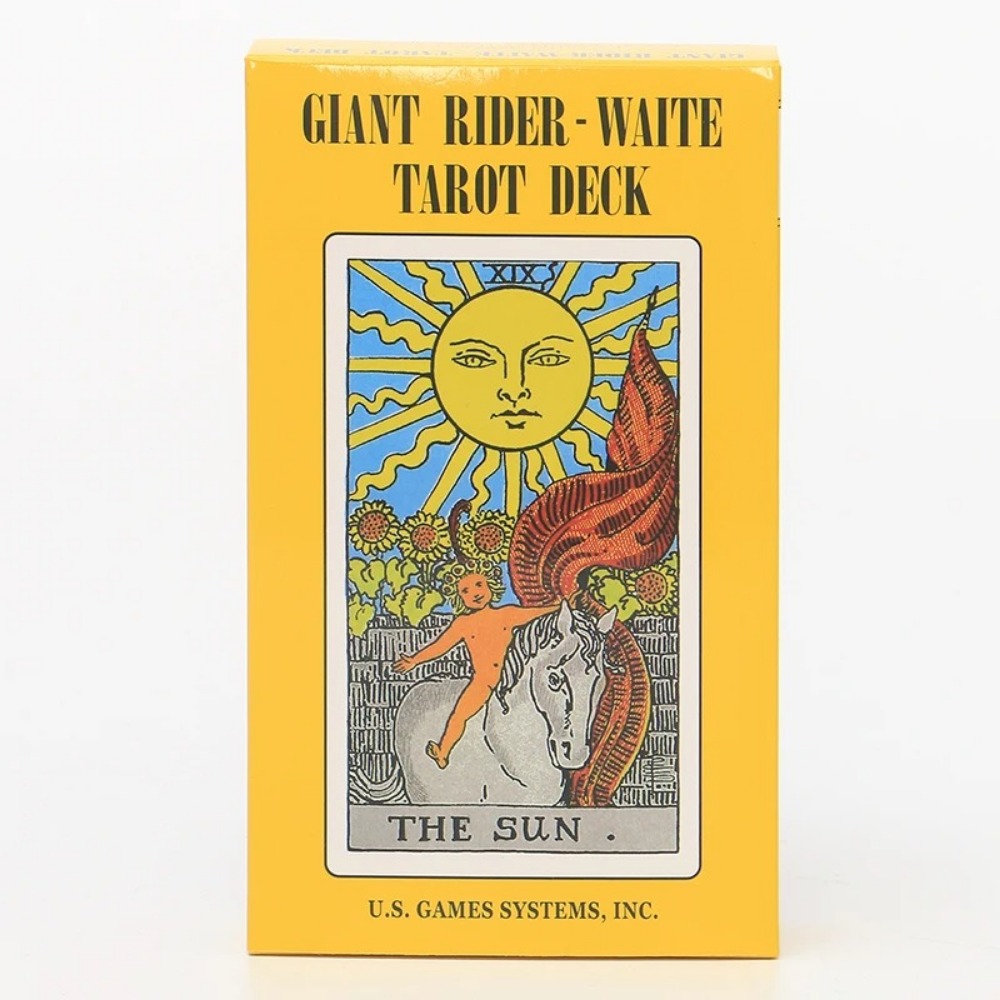 Tarot Deck With Guidebook - 10*17.3 cm Büyük Klasik Rider Waite