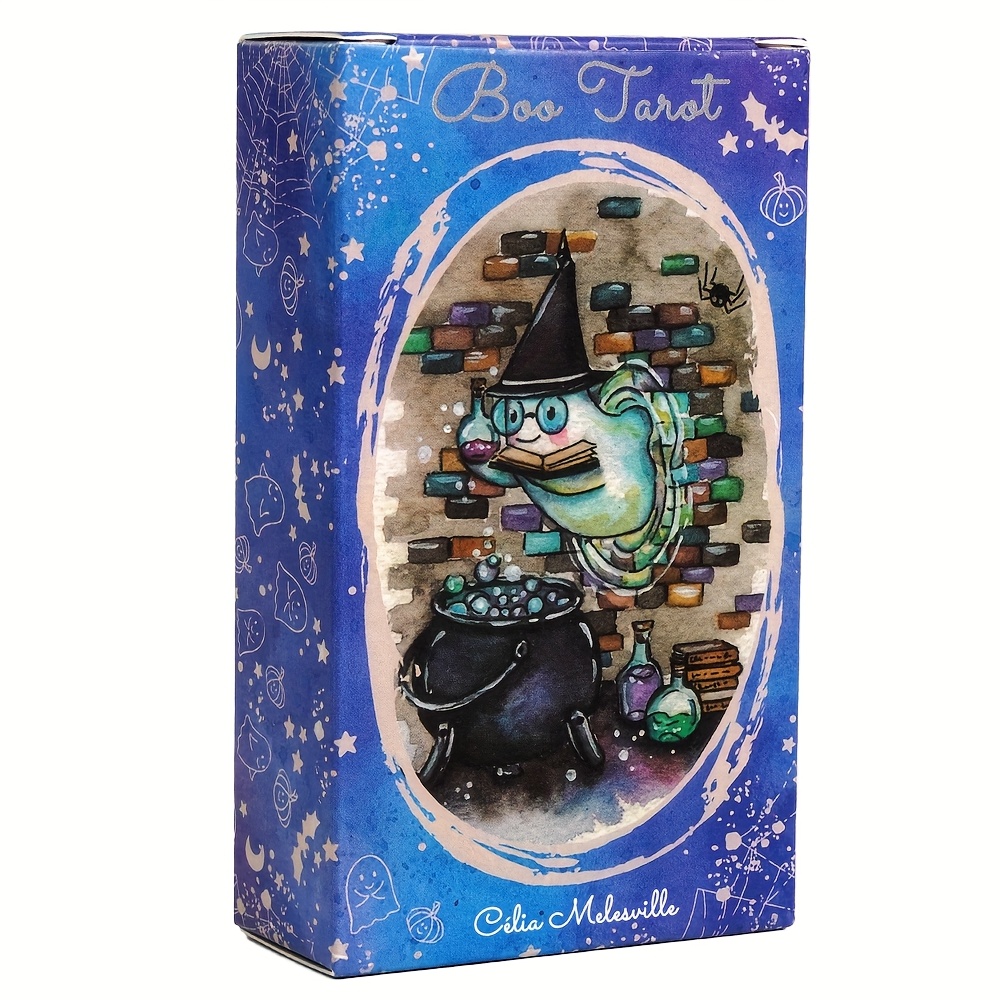 Tarot Deck With Guidebook - Boo Tarot Destesi Hayaletler Hayalet Okuma