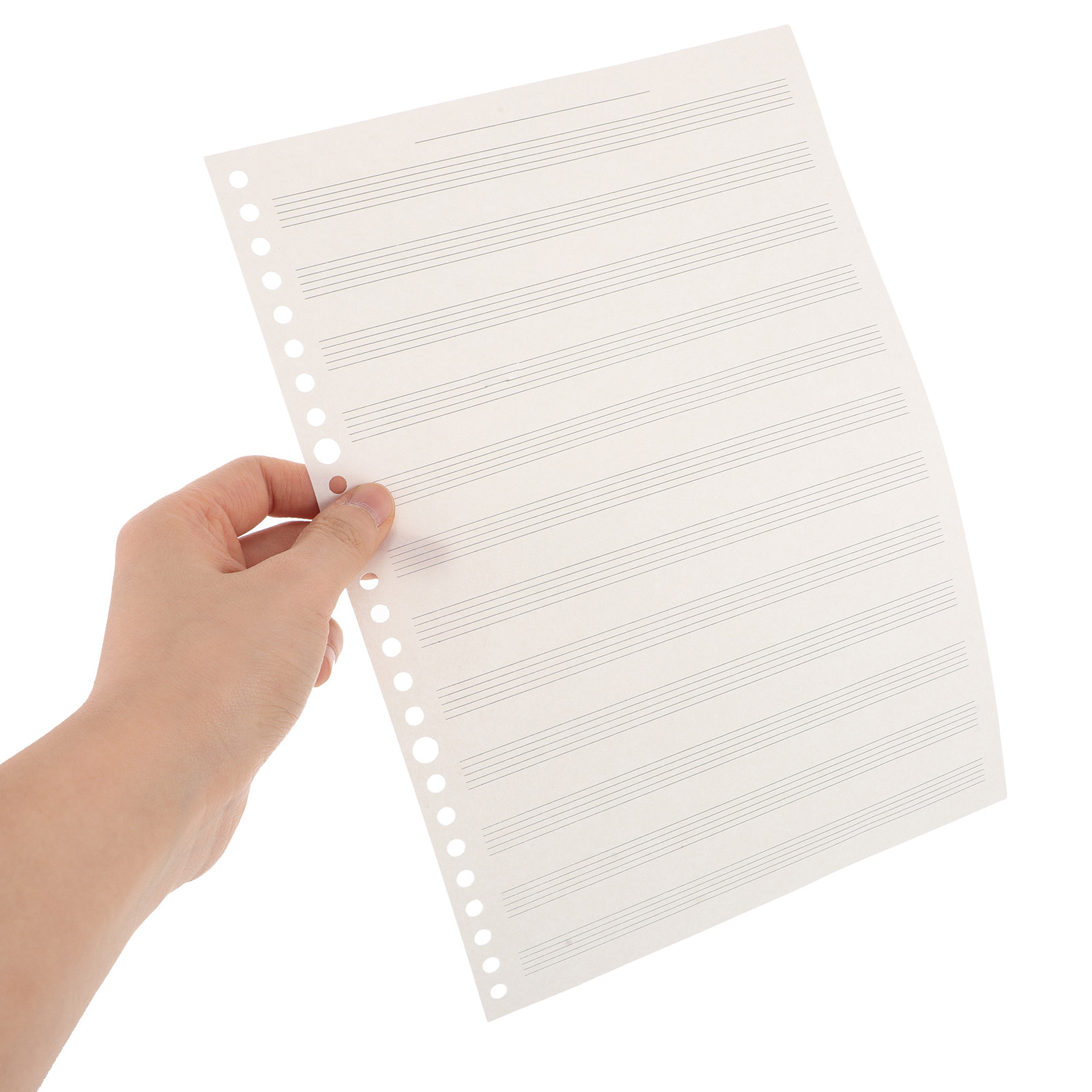 Blank Sheet Music Notebook - Gitar Notaları Defteri, Müzik Eğitimi, Pratik