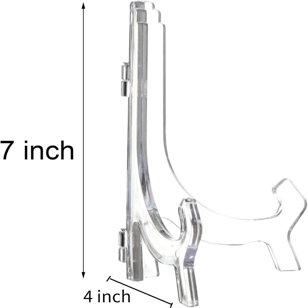 6'lı Paket 7 İnç Şeffaf Akrili - Clear Acrylic Book Stand Holder incelemesi ve fiyatı