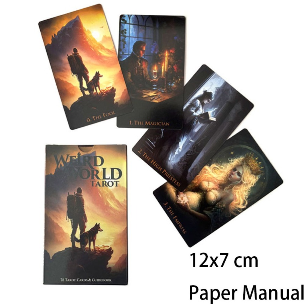 12*7cm Garip Dünya Tarotu 78 K - Tarot Deck With Guidebook incelemesi ve fiyatı