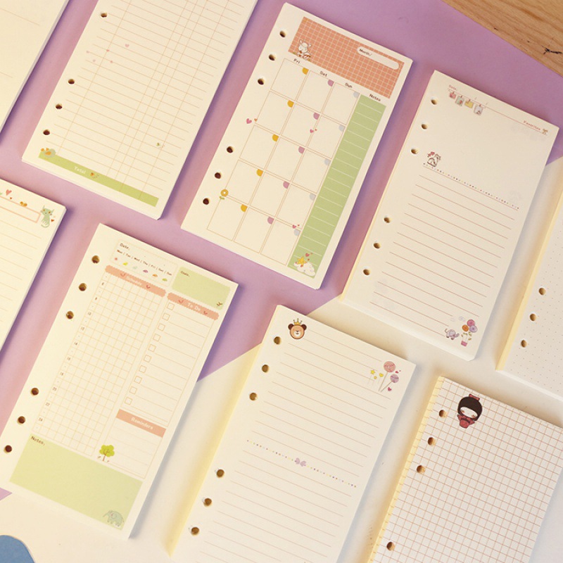 Kawayi A5 A6 Gevşek Yaprak Def - A5 Spiral Dotted Grid Notebook incelemesi ve fiyatı