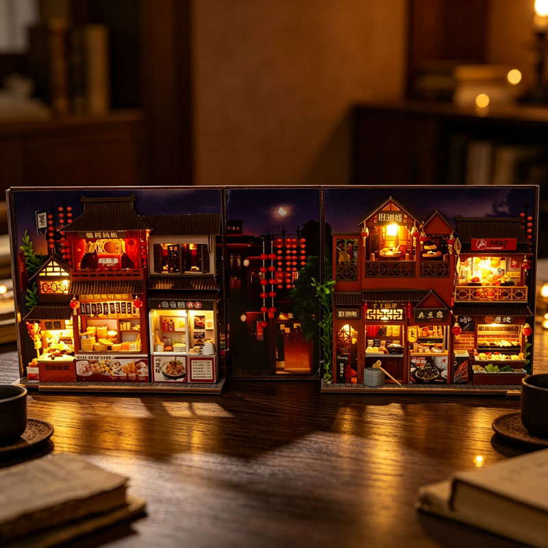 Kendin Yap Kitap Köşesi Bebek  - Diy Wooden Book Nook Kit Shelf Insert incelemesi ve fiyatı