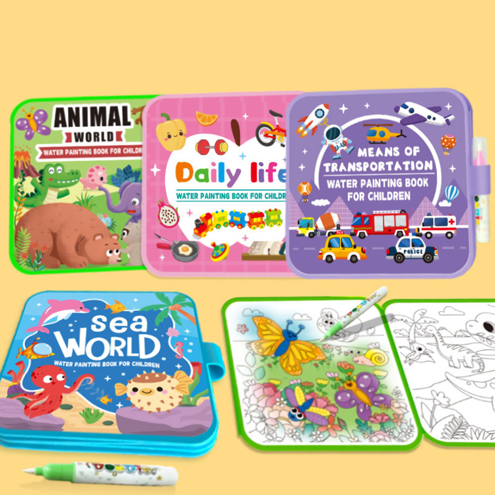 Çocuklar Magics Su Boyama Kita - Reusable Water Magic Coloring Book incelemesi ve fiyatı