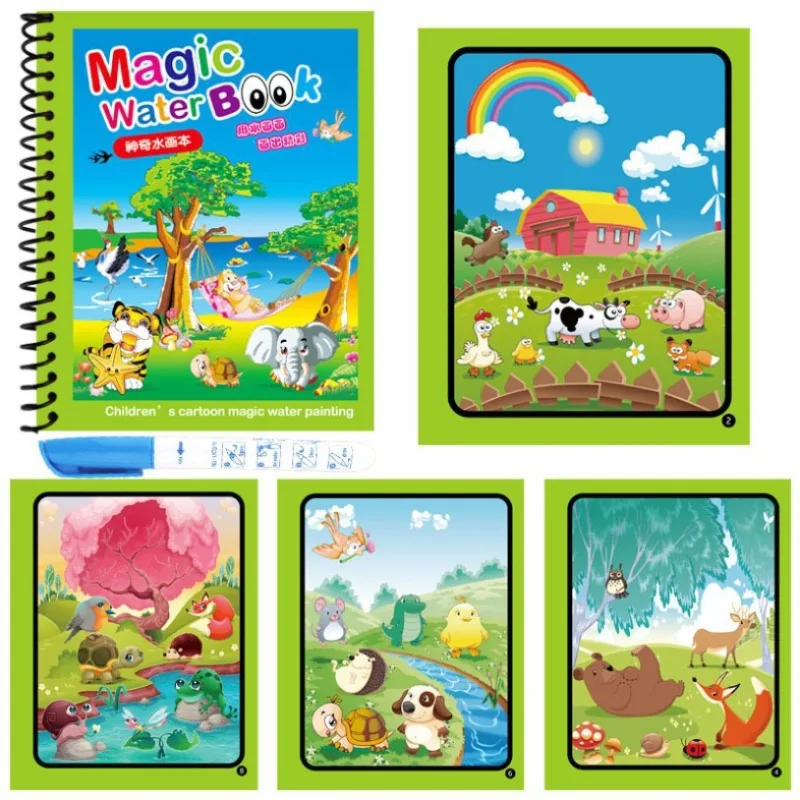 1 adet Yeniden Kullanılabilir  - Reusable Water Magic Coloring Book incelemesi ve fiyatı
