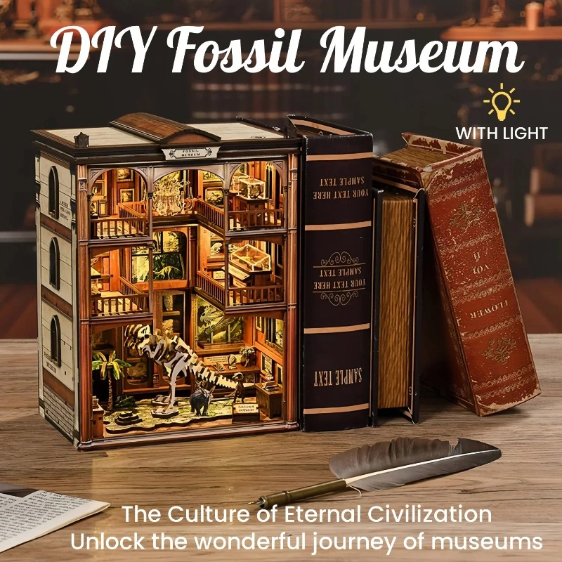 Kendin Yap Kitap Köşesi Raf Ek - Diy Wooden Book Nook Kit Shelf Insert incelemesi ve fiyatı