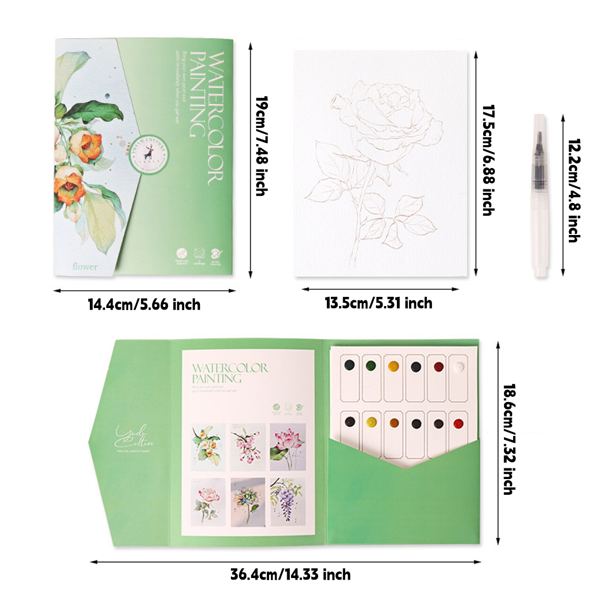 Kawaii Boyama Kitabı 12'li Sul - Stationery Books incelemesi ve fiyatı