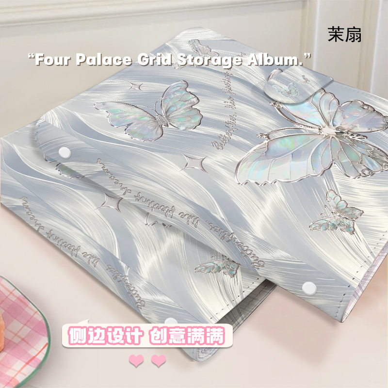 Gümüş Yanardöner Kelebek A5 Ka - Kpop Photo Card Binder 3 Inch incelemesi ve fiyatı