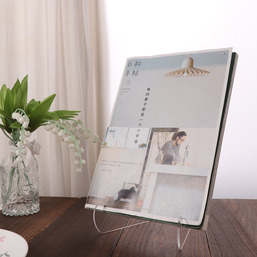 Tablet Tutucu Akrilik Düz Plak - Clear Acrylic Book Stand Holder incelemesi ve fiyatı