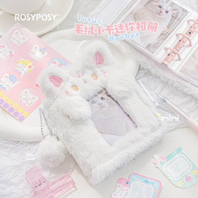 3 inç Sevimli Peluş Bağlayıcı  - Kpop Photo Card Binder 3 Inch incelemesi ve fiyatı