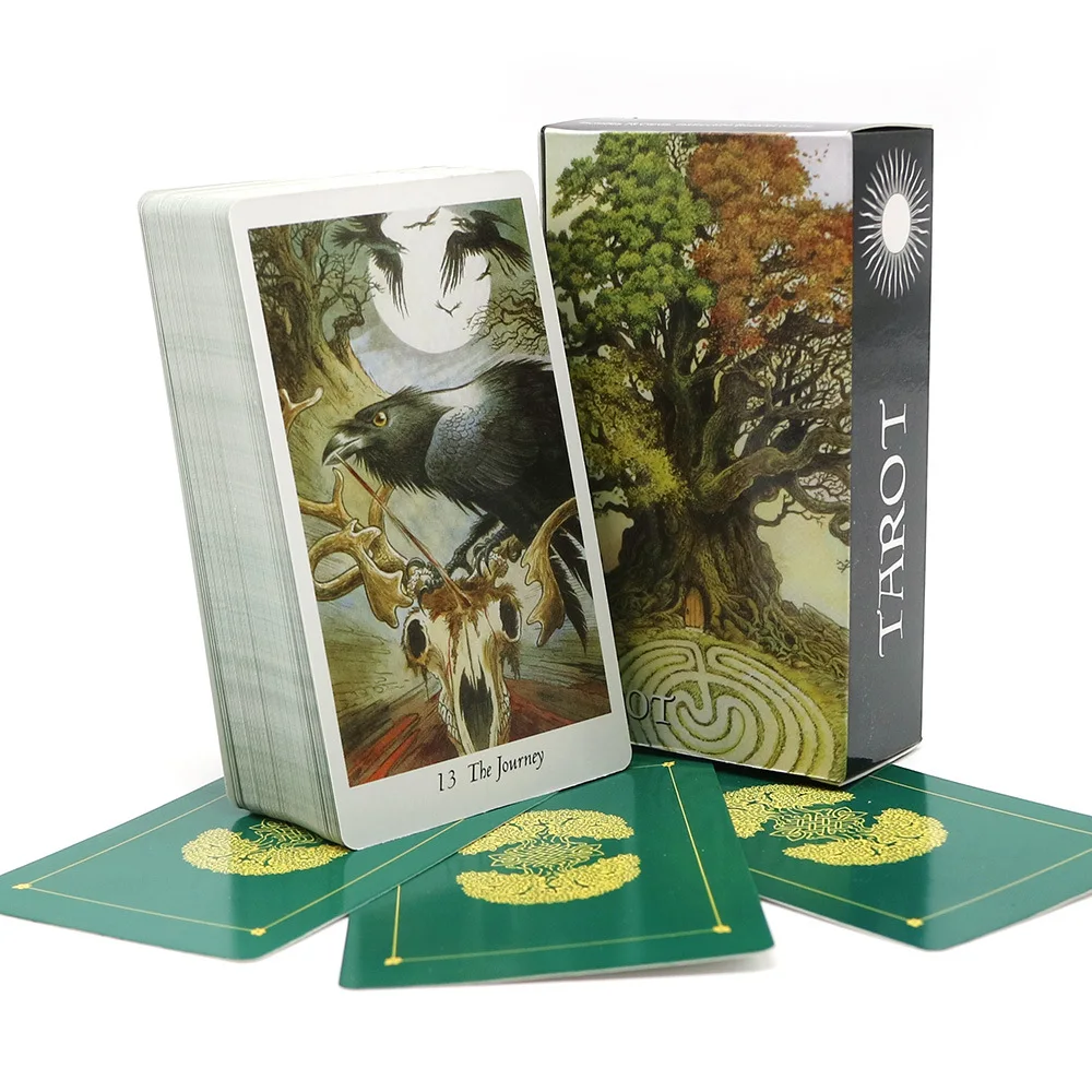 Vahşi Ahşap Tarot Kartları 78' - Tarot Deck With Guidebook incelemesi ve fiyatı