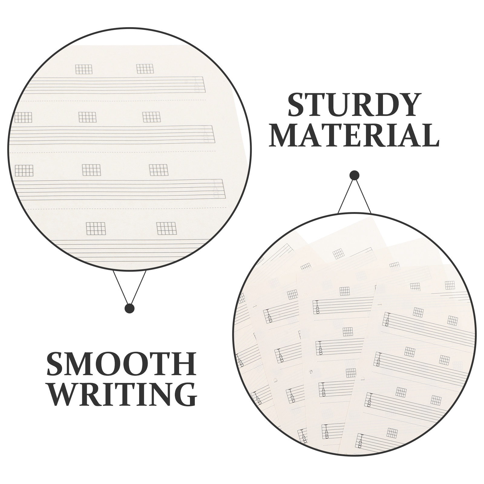 85 Adet Boş Gitar Tab Nota Kağ - Blank Sheet Music Notebook incelemesi ve fiyatı