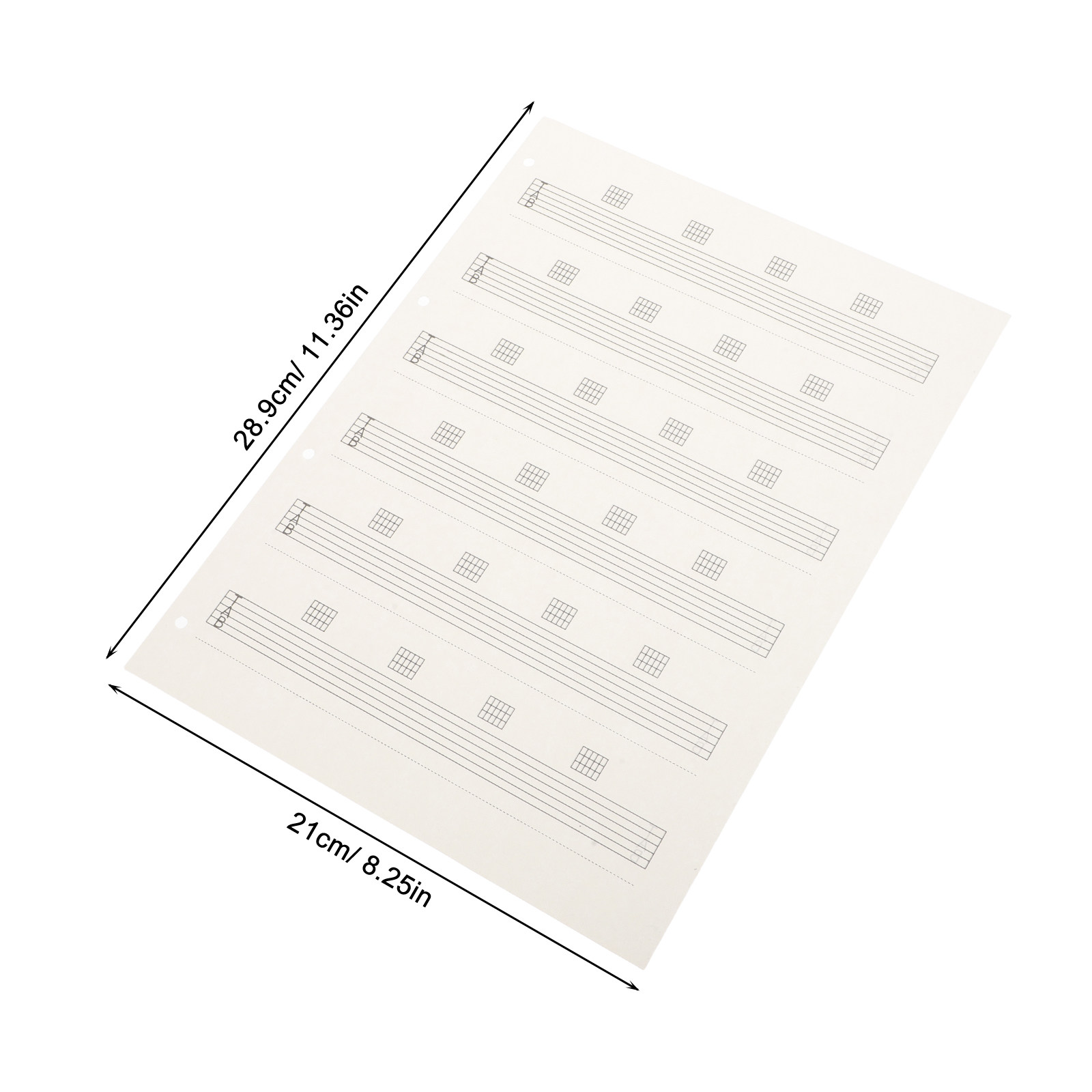 85 Adet Boş Gitar Tab Nota Kağ - Blank Sheet Music Notebook incelemesi ve fiyatı