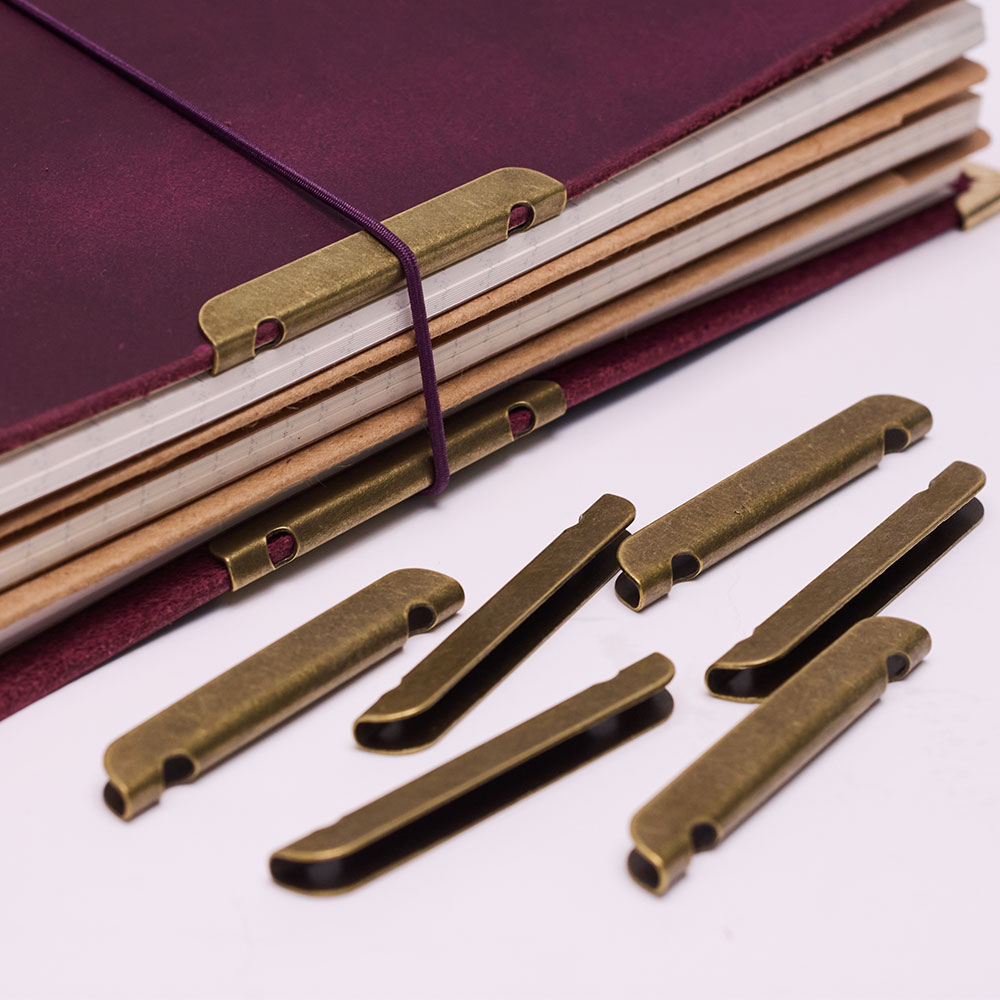 Deri Defter Metal Kenar Koruyu - Vintage Leather Journal Notebook incelemesi ve fiyatı