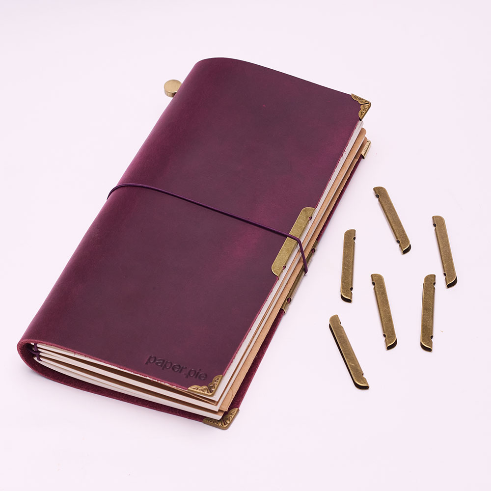 Deri Defter Metal Kenar Koruyu - Vintage Leather Journal Notebook incelemesi ve fiyatı